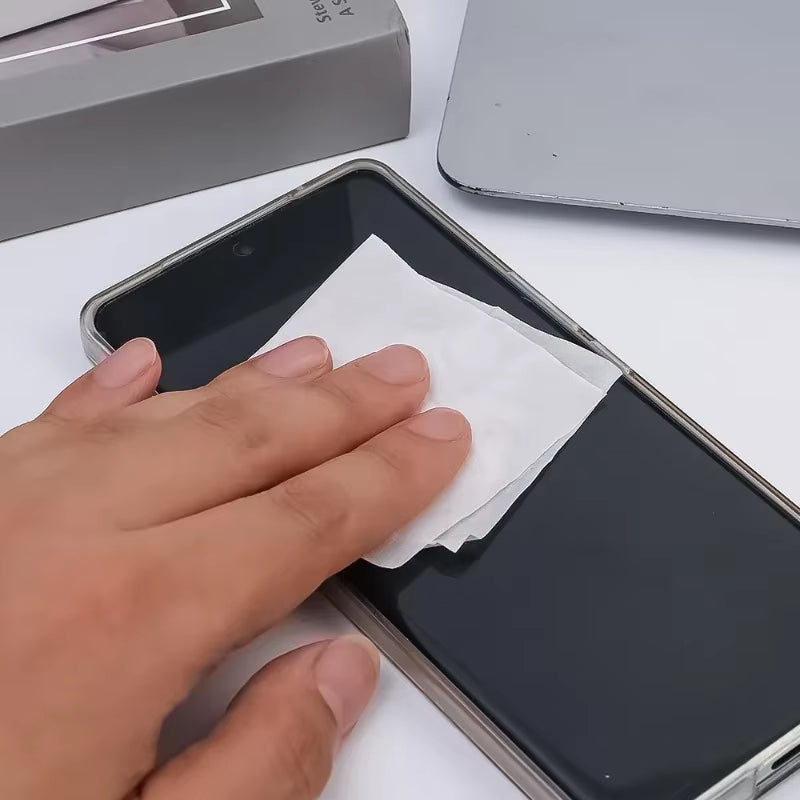 10/100Pcs Glasses Cleaning Wet Paper Disposable anti Fog Misting Dust Remover Lens Wipes Sunglasses Phone Screen Cleaner